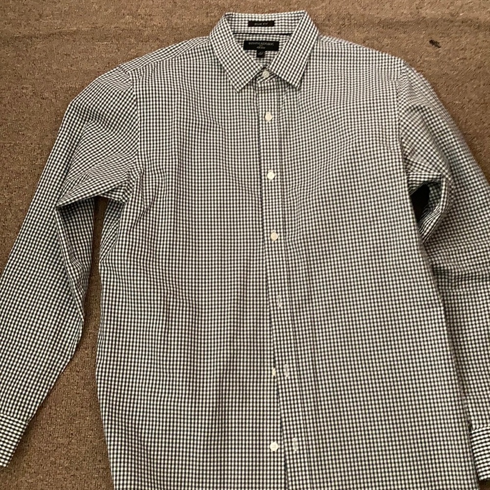NWT Banana republic shirt large slim fit